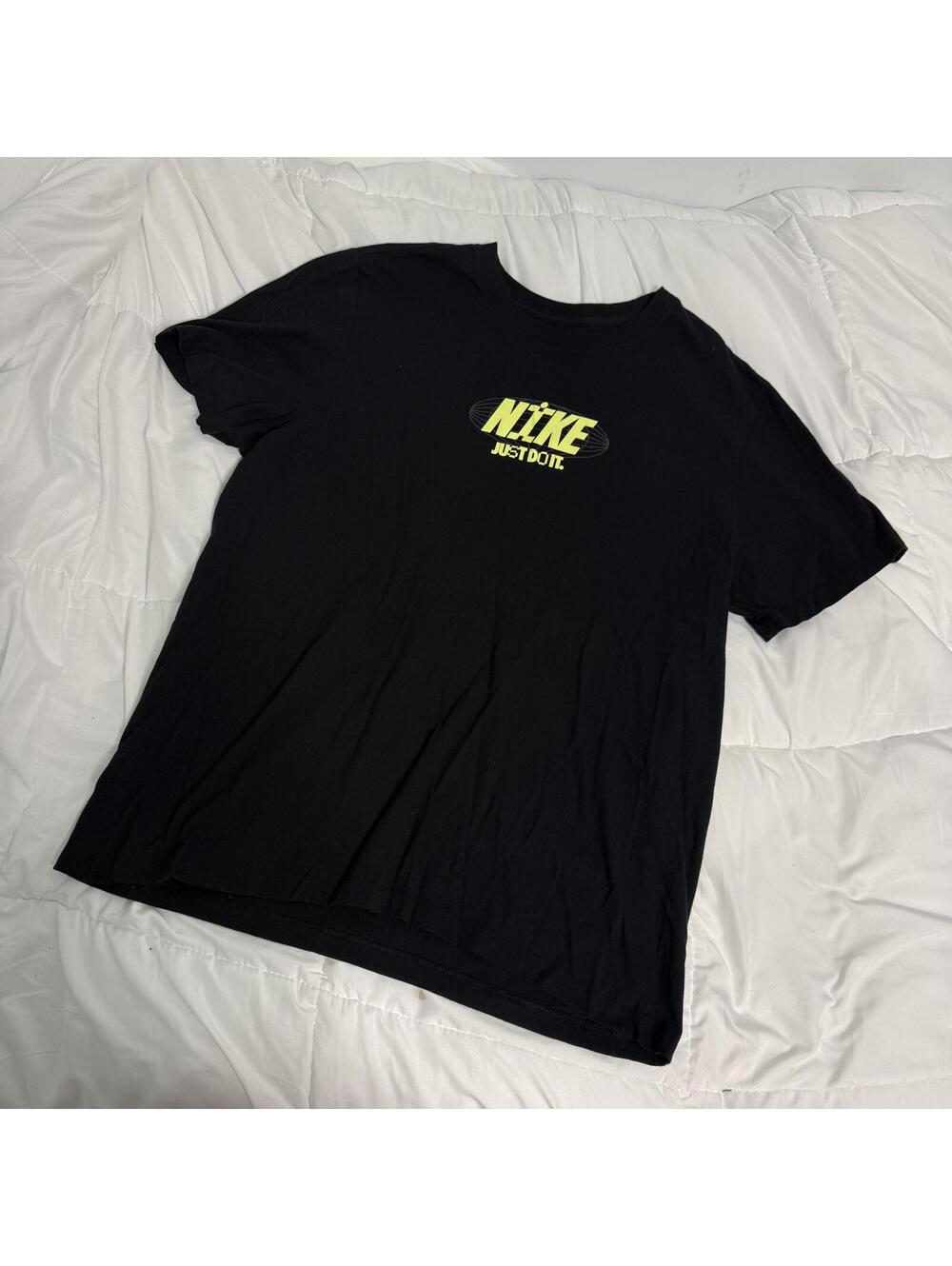 nike just do it black t-shirt XL